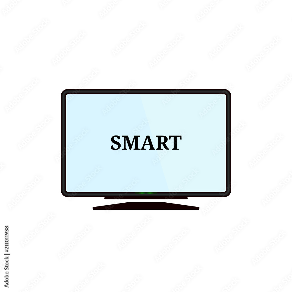 Smart tv icon. Vector concept illustration for design. Smart tv icon. Vector concept illustration for design.