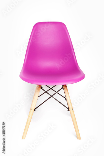 Pink modern chair