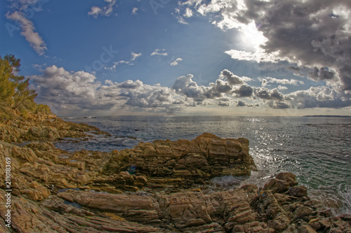 Les Issambres seafront - French Riviera - France photo