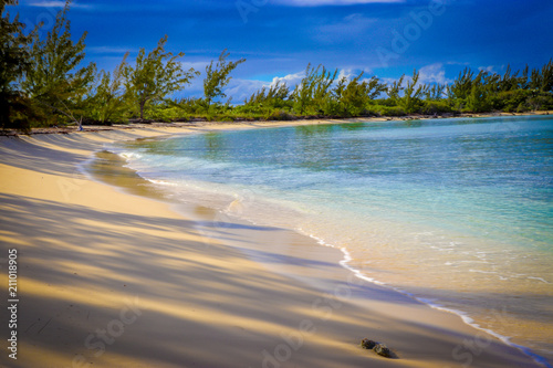 Papier peint Princess Cays, Bahamas sand beach
