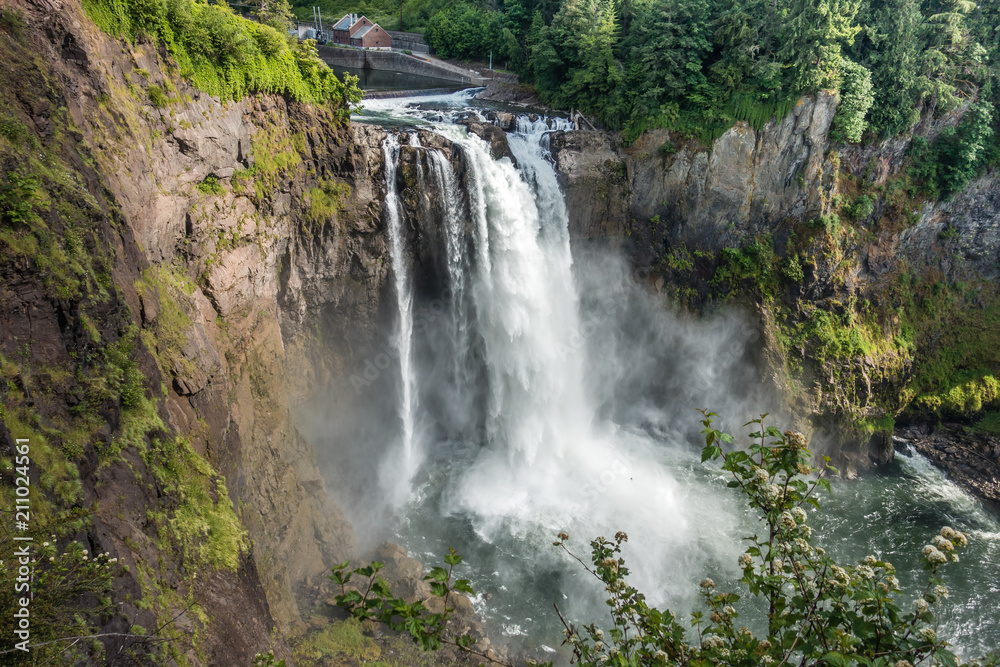 Misty Snoqualmie Falls 4