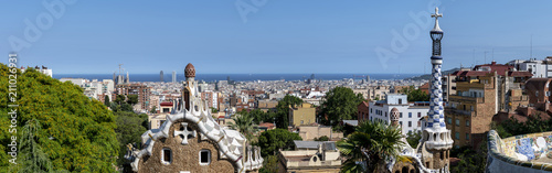 Panoramic View of Barcelona