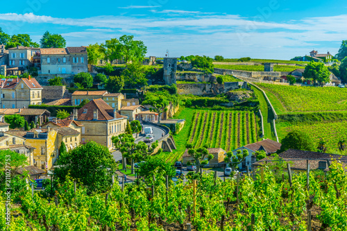 Foto Vineyards at Saint Emilion, France