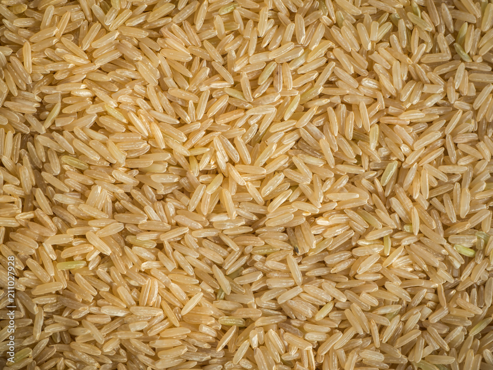 Organic rice, background texture Organic rice, background texture
