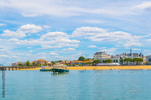 Coastline of Arcachon, France photo