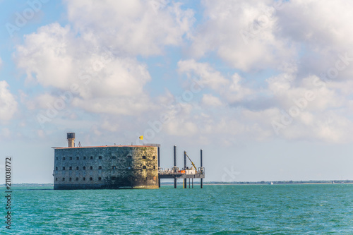 Fort Boyard near La Rochelle, France photo