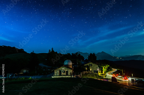 startrail over an astronomical observatory, in the city of Sormano.tif