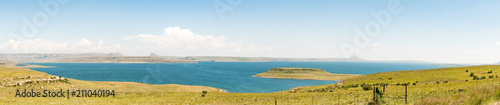 Panoramic view of the Sterkfontein Dam in the Free State
