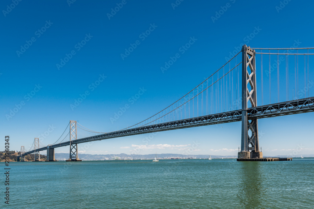 Oakland Bay Bridge San Francisco, California, USA.