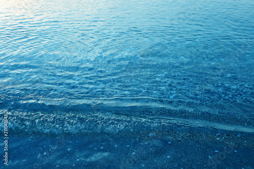 Sea water texture background © Kristina