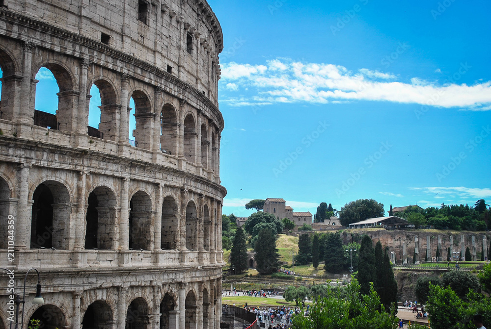 Rome and the Colosseum 