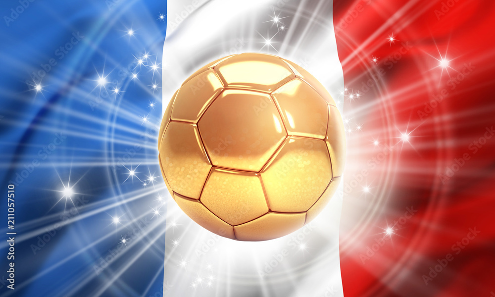 Naklejka premium France champion of the world