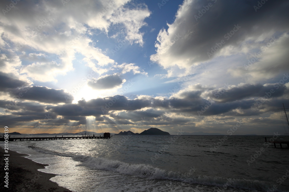 A small seaside town Turgutreis
