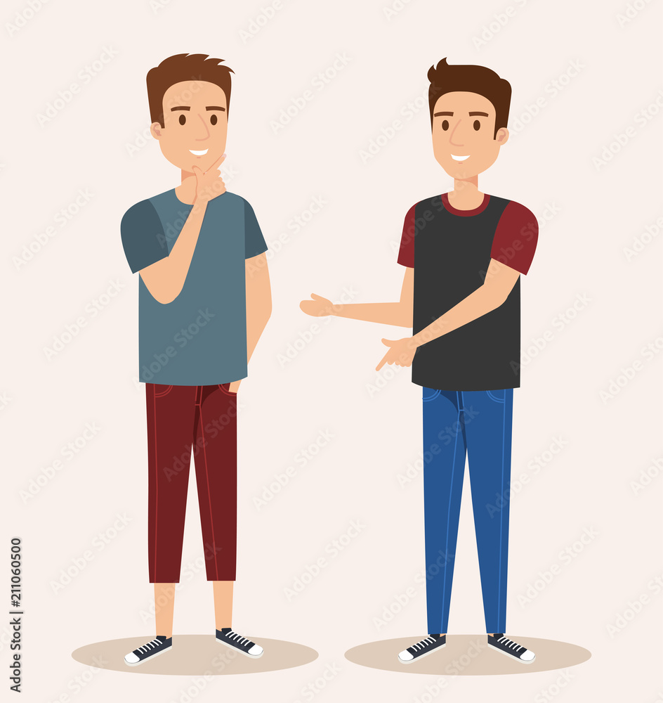 young boys avatars characters vector illustration design young boys avatars characters vector illustration design