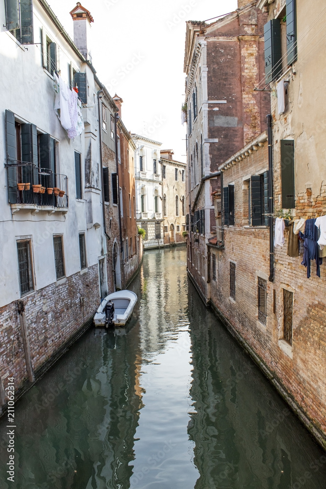 Typical Venice canal 