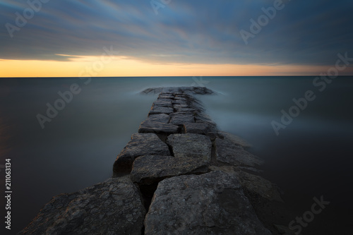 Bright's Grove Rocky Sunset
