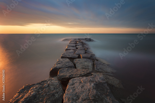 Bright's Grove Rocky Sunset