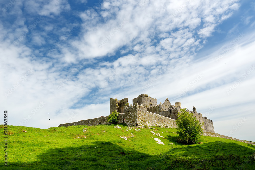 The Rock of Cashel, a historic site located at Cashel, County Tipperary, Ireland