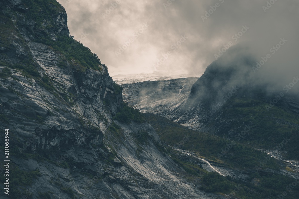 Norwegian Glacier Landscape