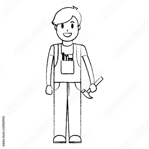 grunge happy mechanic equipment service repair
