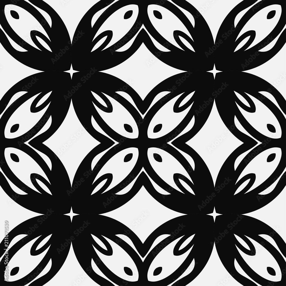 Fototapeta premium Ornamental seamless pattern
