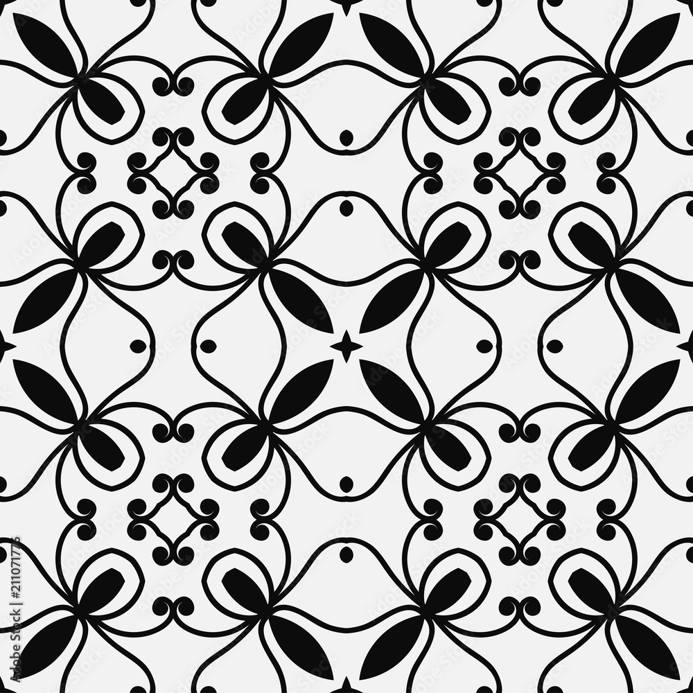 Ornamental seamless pattern Ornamental seamless pattern