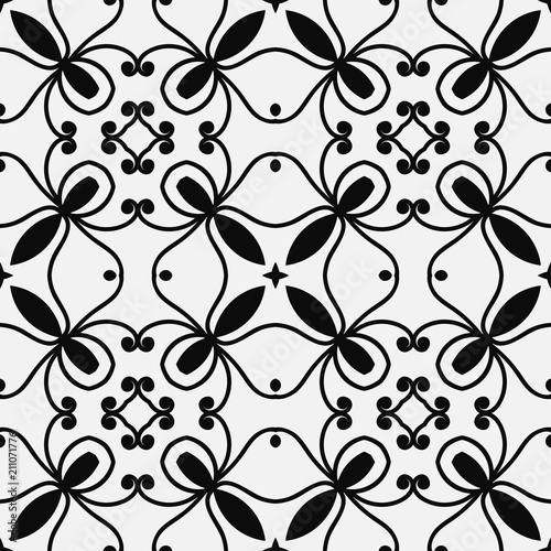 Ornamental seamless pattern