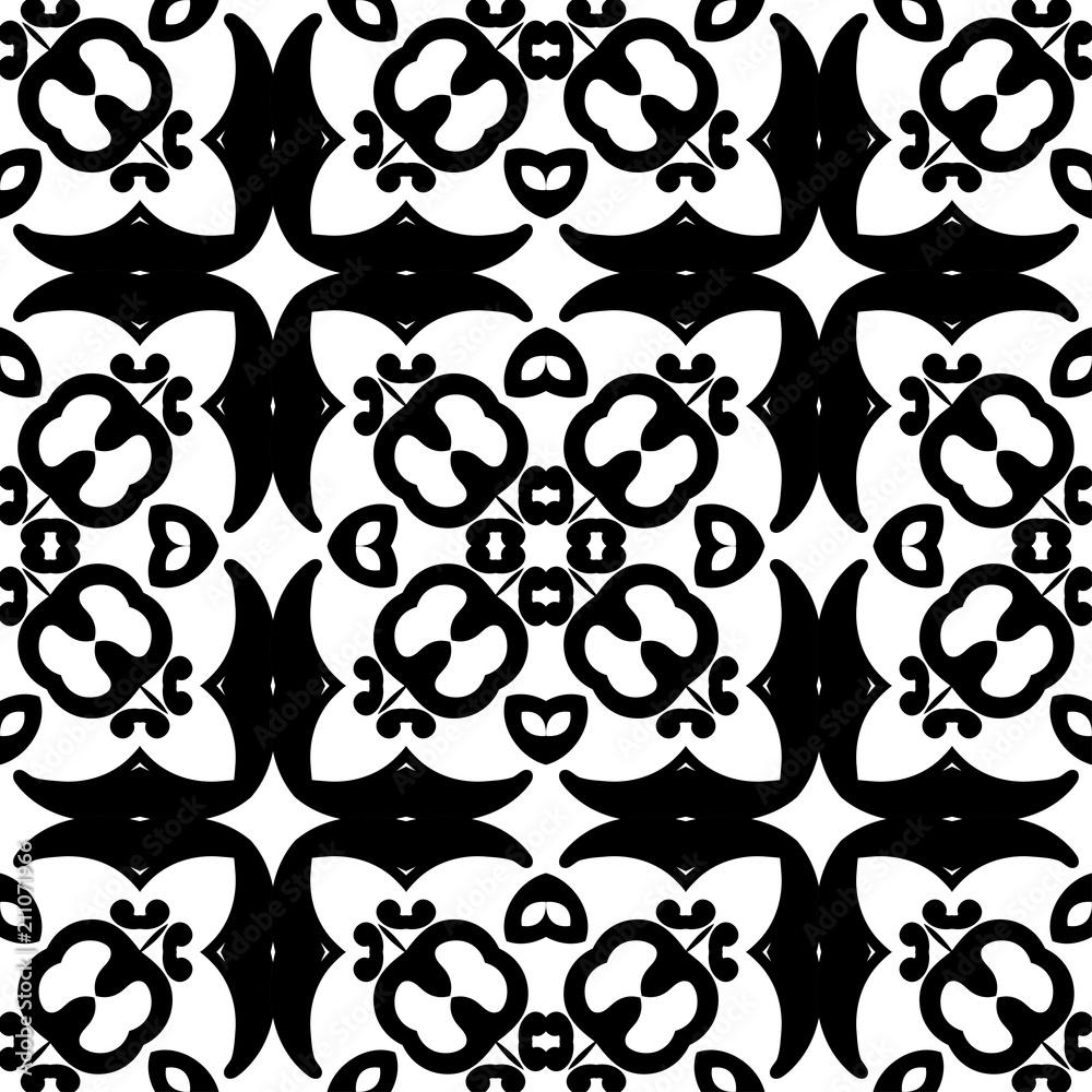 Fototapeta premium Ornamental seamless pattern