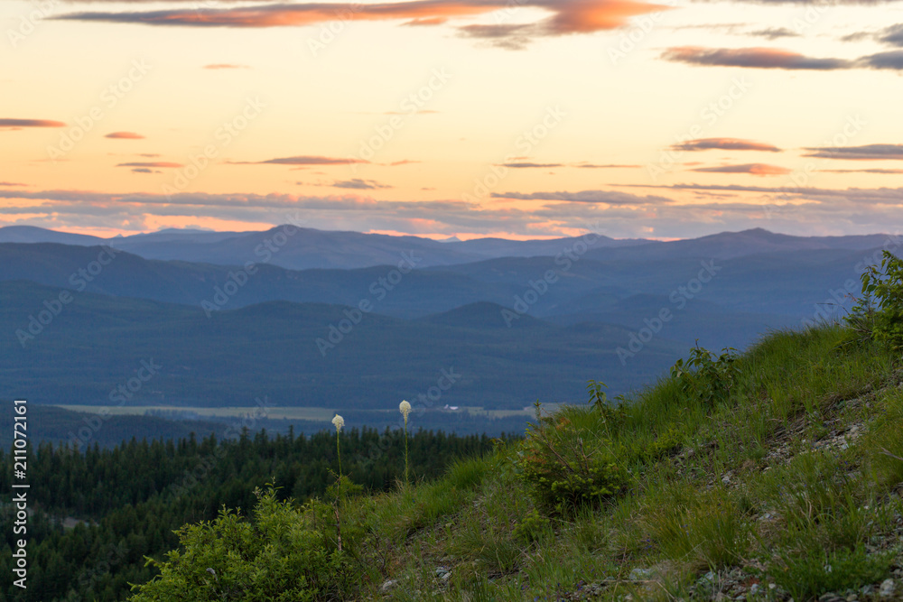 Beargrass Mountain Sunset