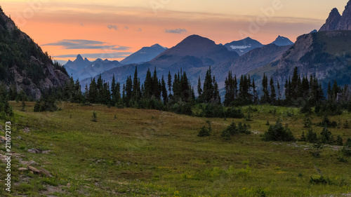 Glacier National Park Sunset