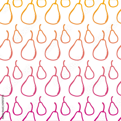 degraded line delicious pear organic fruit background