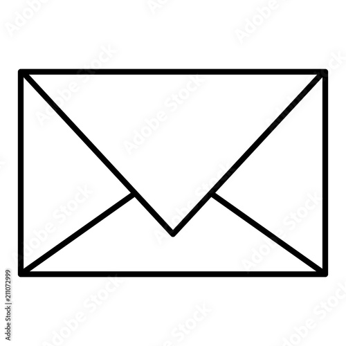 line e-mail message letter text style
