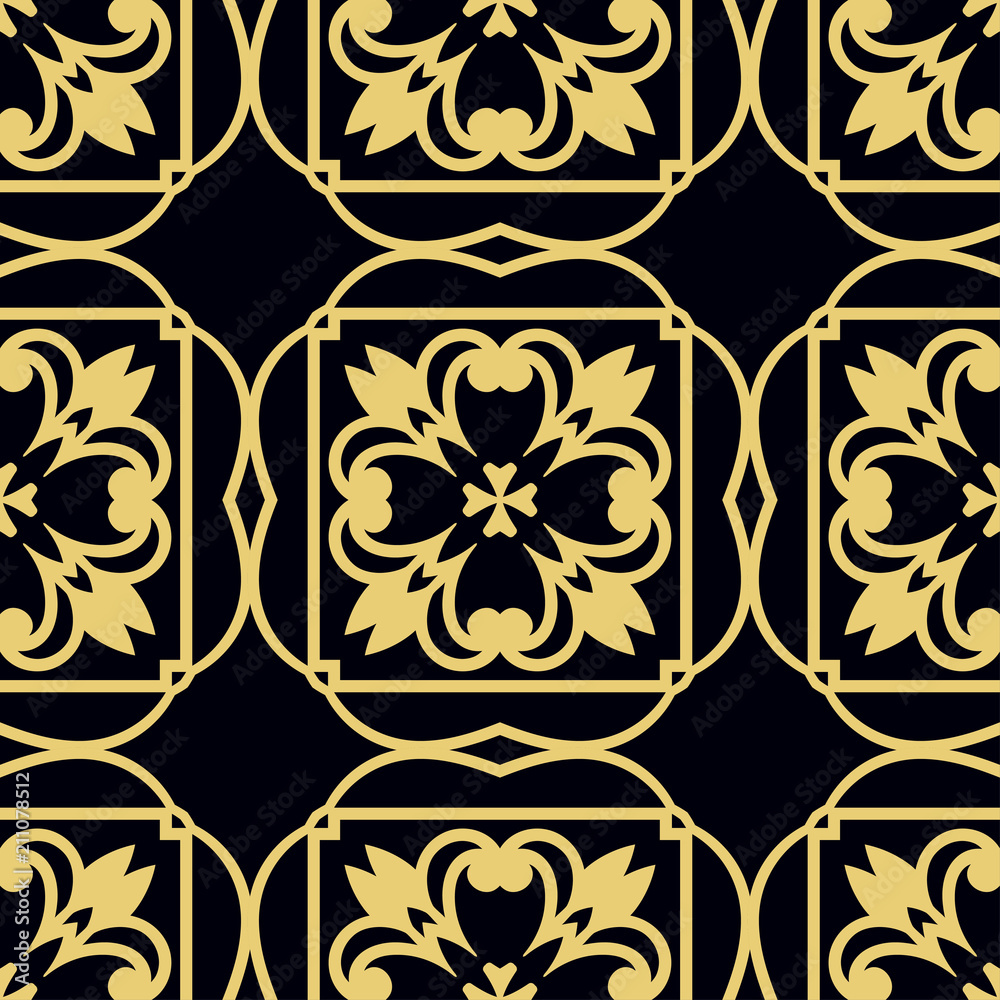Ornamental seamless pattern Ornamental seamless pattern