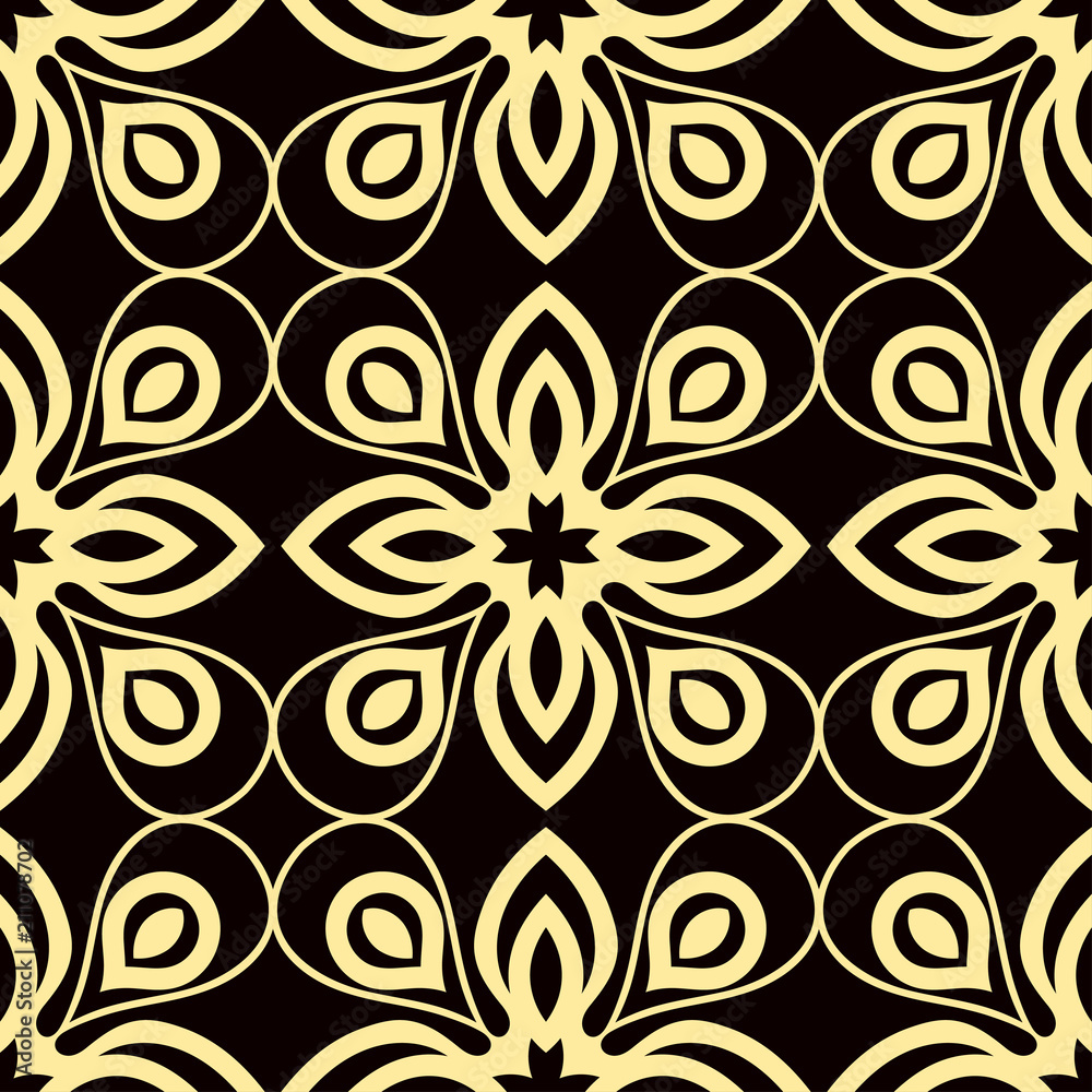 Fototapeta premium Ornamental seamless pattern