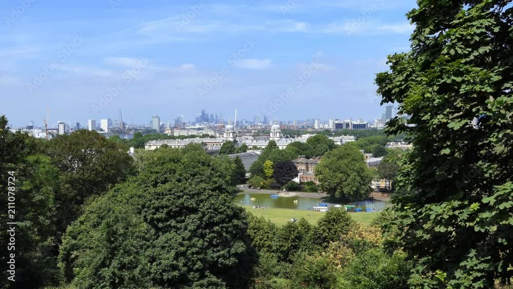 A view of the central districts of the city. London. A view of the central districts of the city. London.