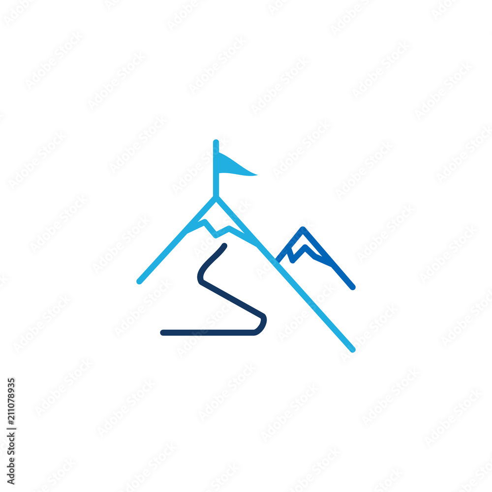 Climbing Business Logo Icon Design Climbing Business Logo Icon Design