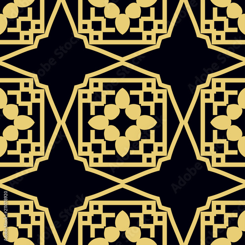 Ornamental seamless pattern