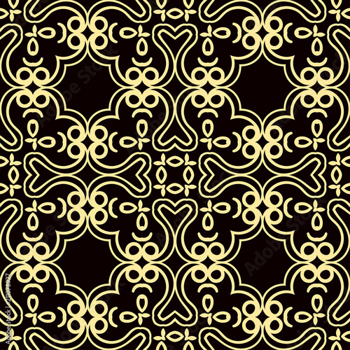 Ornamental seamless pattern