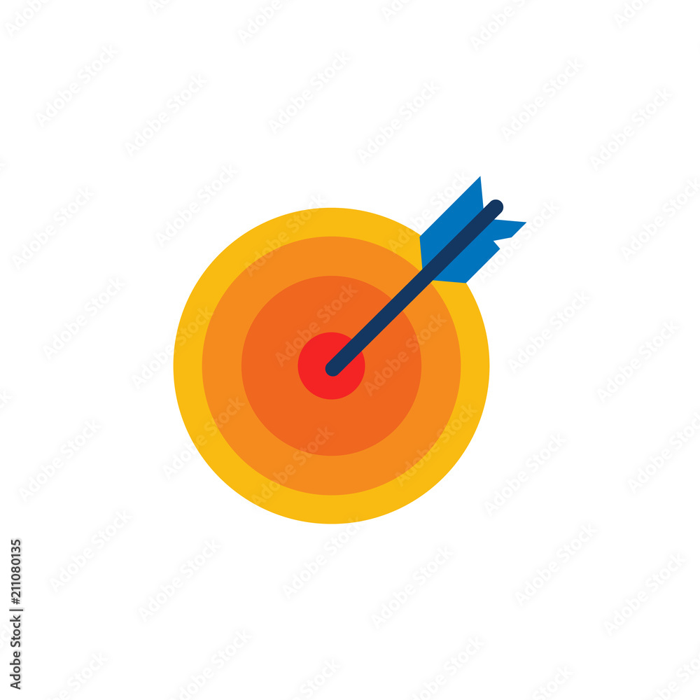 Target Business Strategy Logo Icon Design Target Business Strategy Logo Icon Design