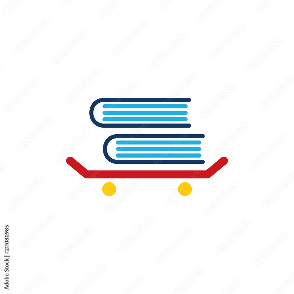 Book Education Logo Icon Design