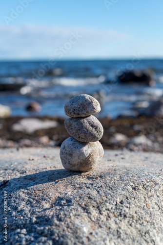 A pile of rocks, Finland