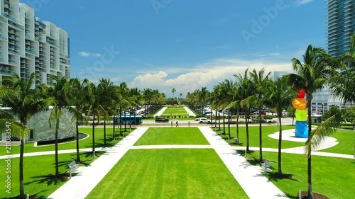 Wallpaper Mural Aerial view of South Beach. Miami Beach. Florida. USA.  Torontodigital.ca