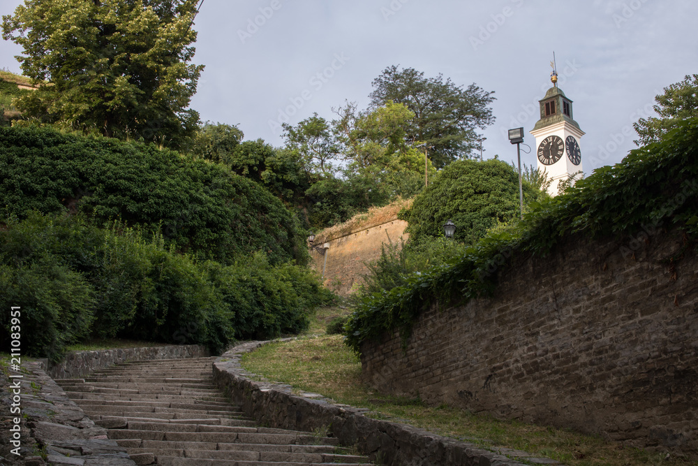 Petrovaradin Fortress in Novi Sad, Serbia Petrovaradin Fortress in Novi Sad, Serbia