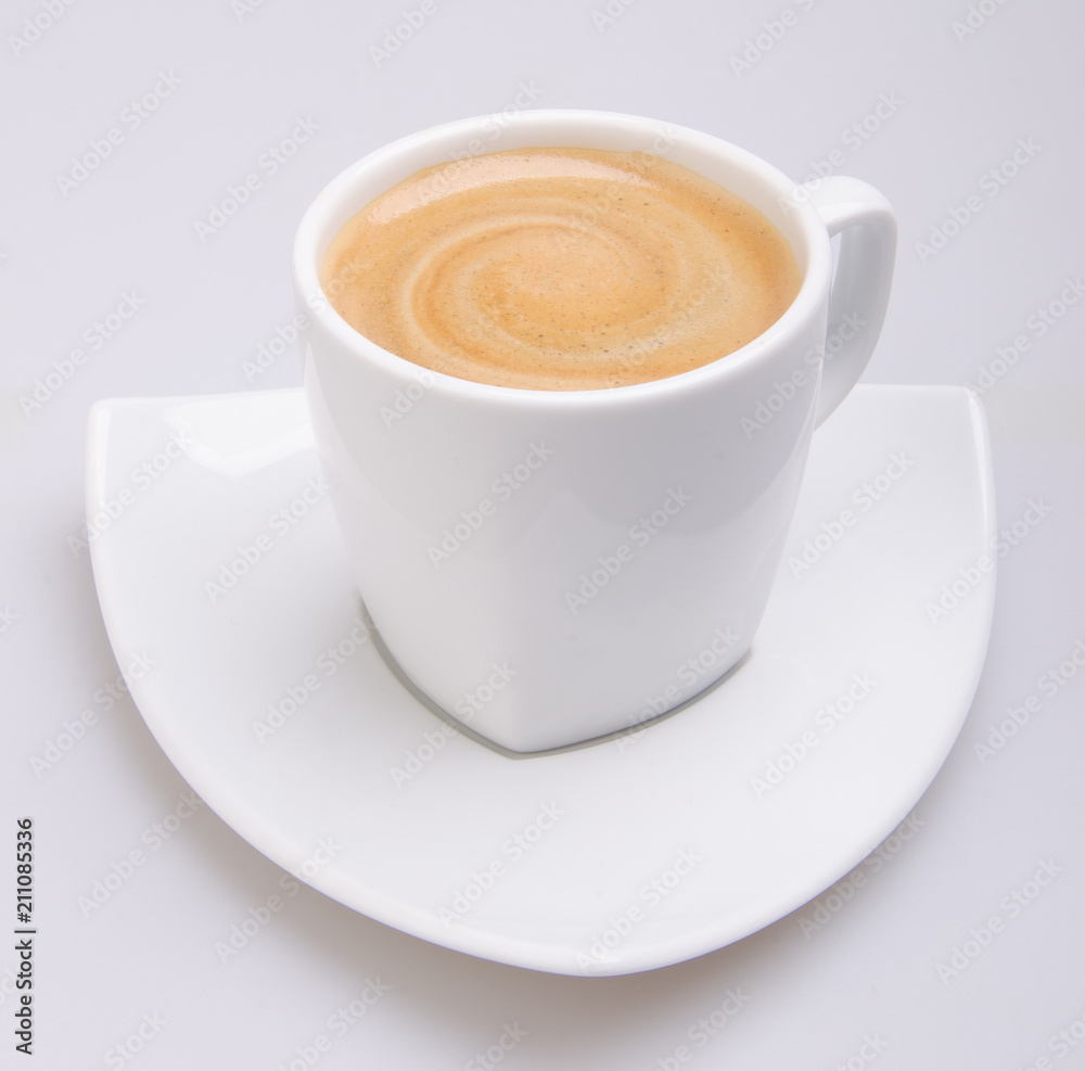 Fototapeta premium cup of coffee on background