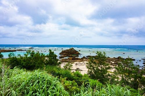 Foto View from Cape Ayamaru Kanko Park, Amami, Kagoshima, Japan
