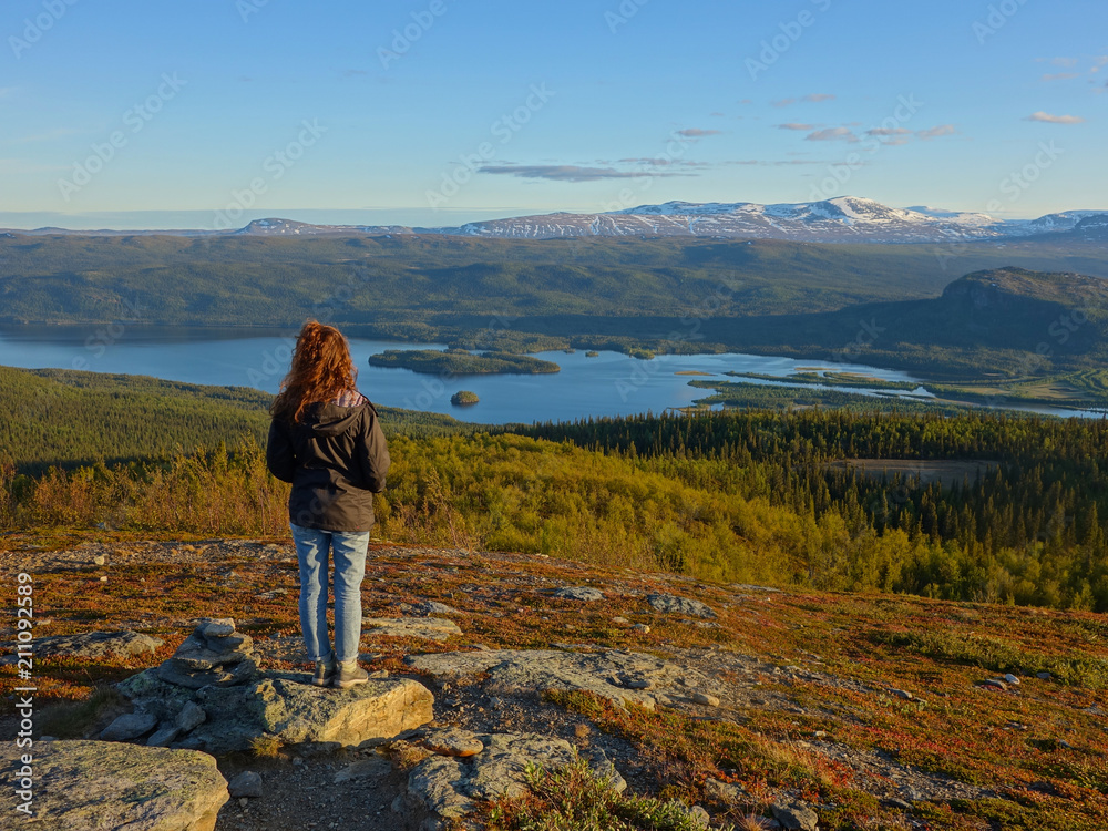 Obraz premium swedish lapland