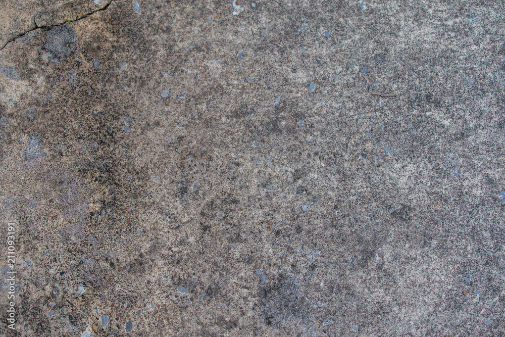 Cement floor in garden Cement floor in garden