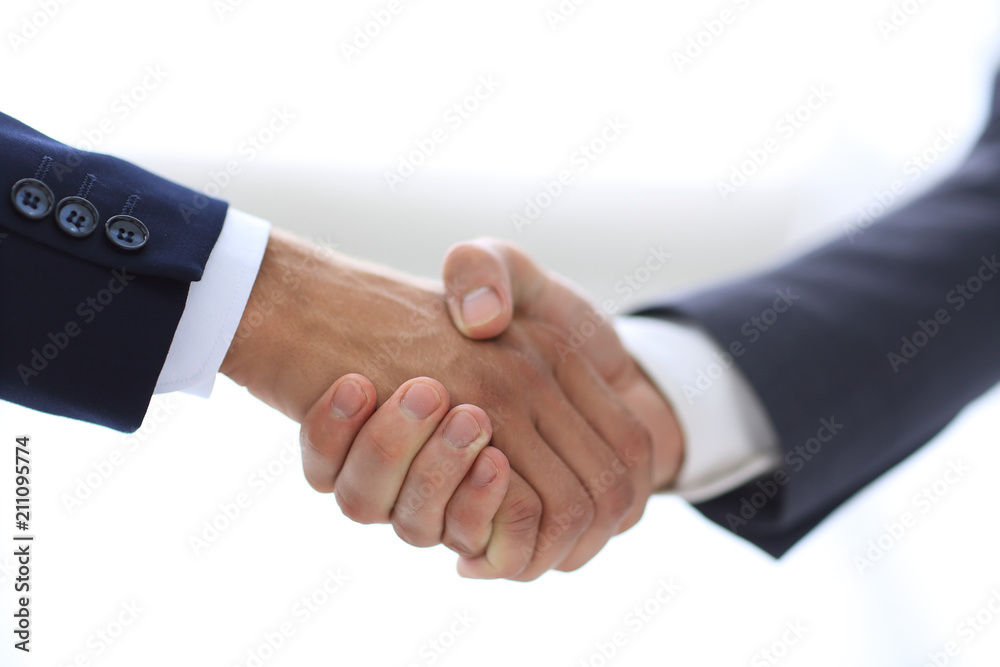 usiness Deal Handshake with the point of view directly below. usiness Deal Handshake with the point of view directly below.
