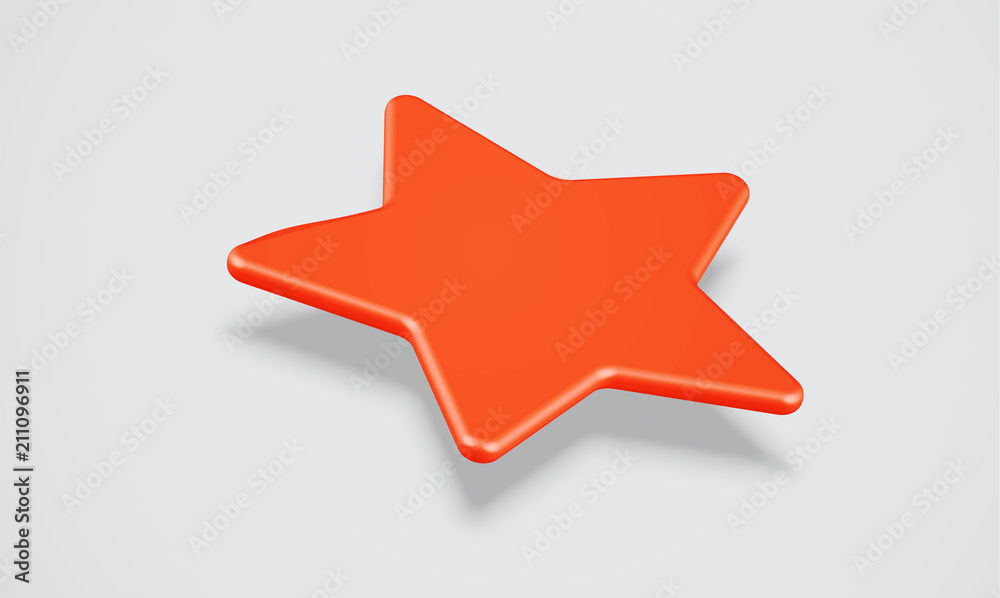 3D star rating or background, vector illustartion 3D star rating or background, vector illustartion