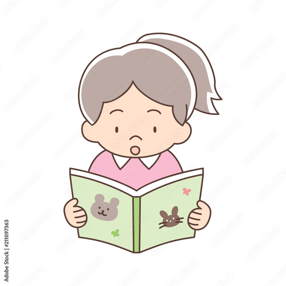 幼児5歳女_読書